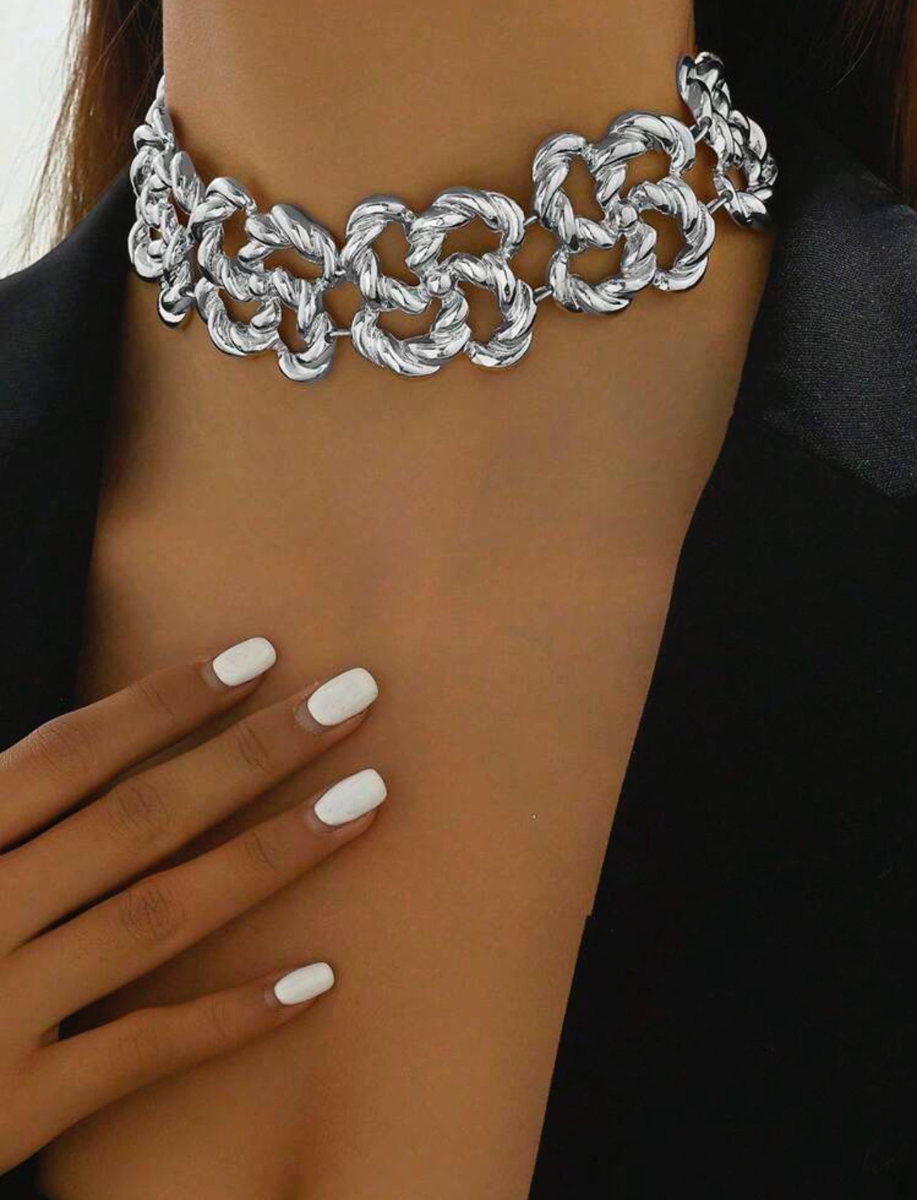Locked In Choker - Gold