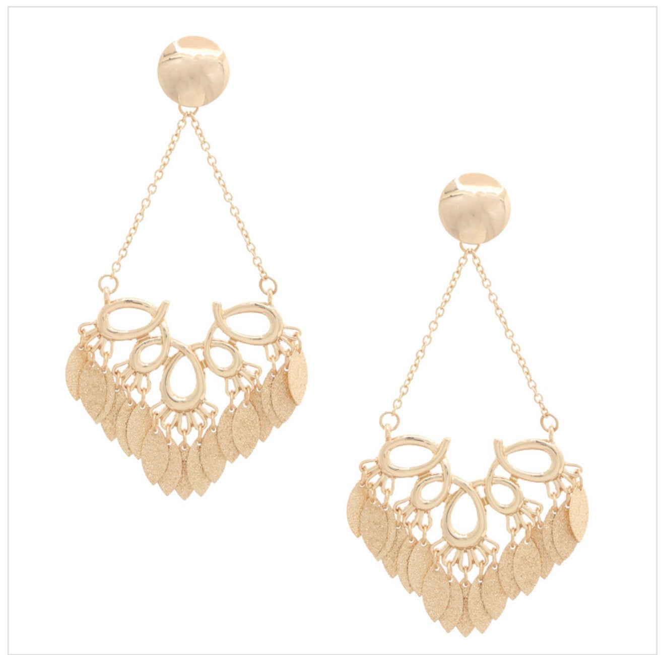 Layla Earrings - Gold