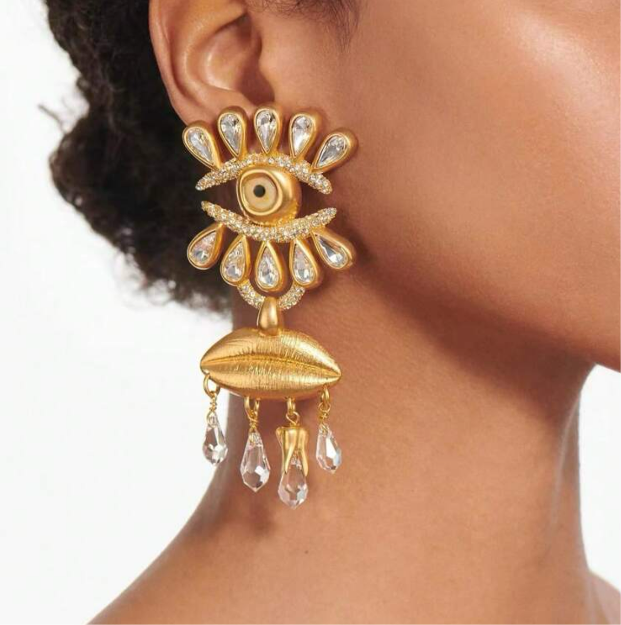 Can’t Keep My Eyes Off You Earrings - Green