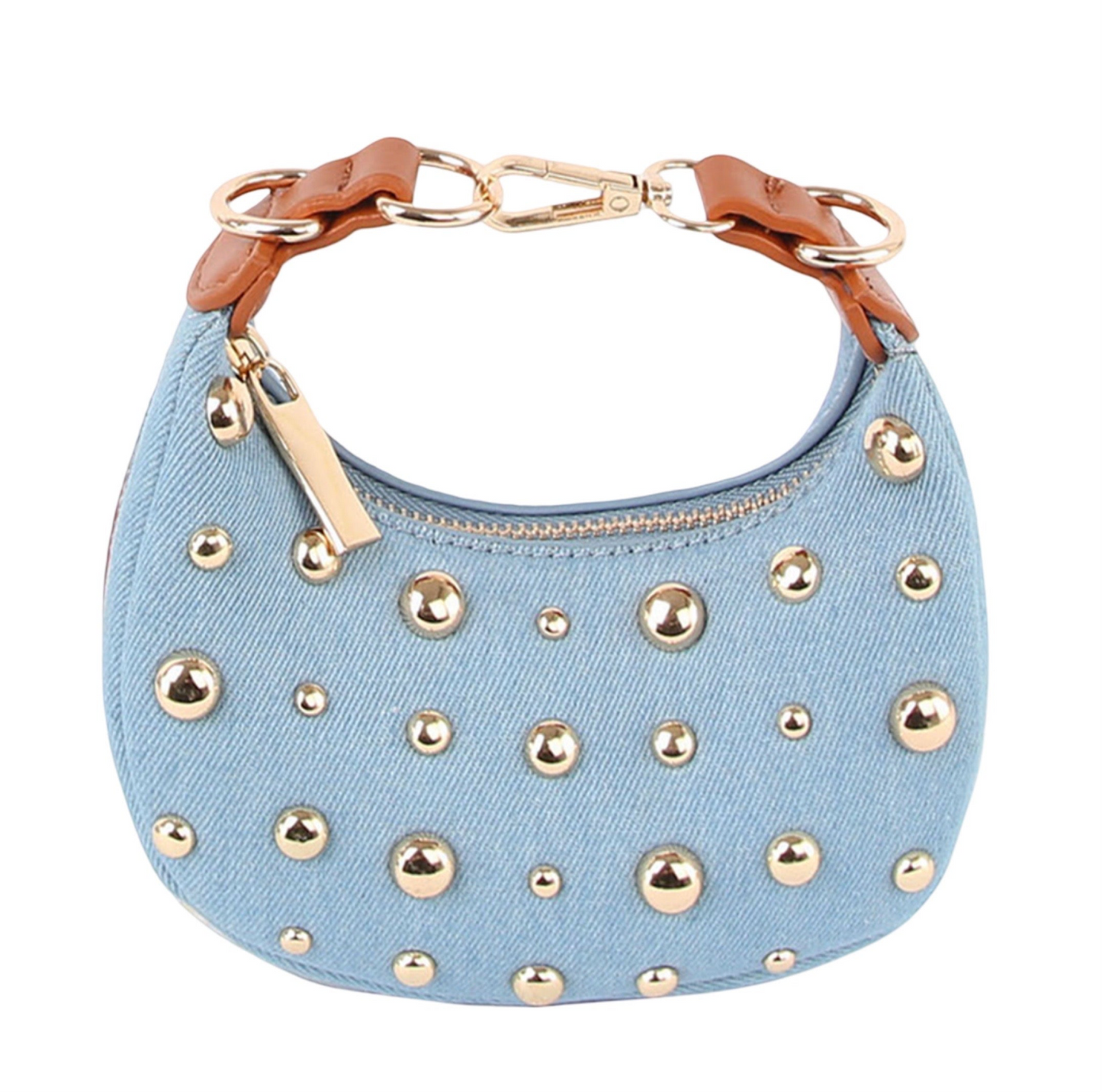 I Love Denim Mini Handbag - Dark Blue