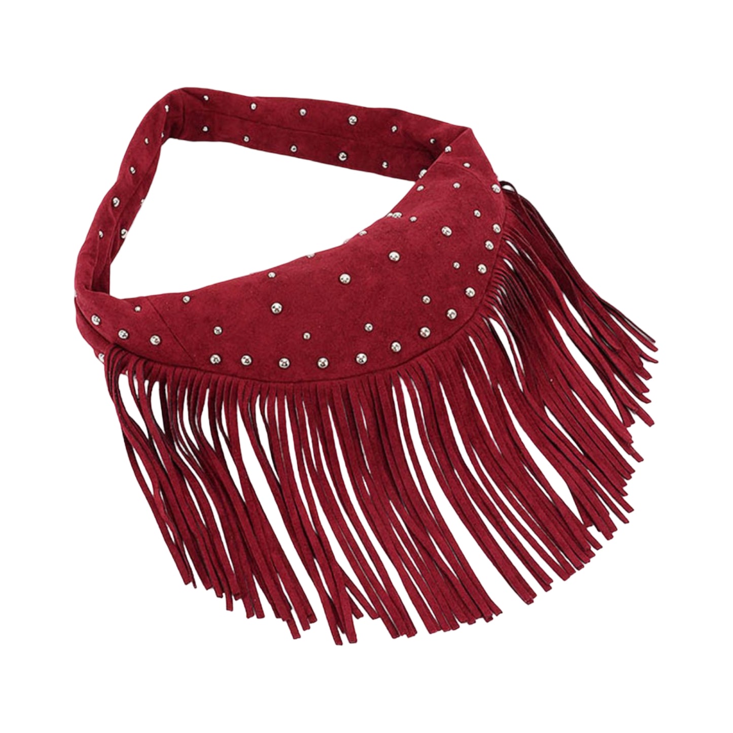Fringe With Benefits Shoulder Bag - Gray