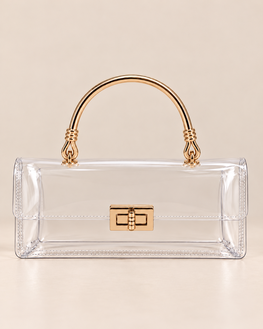 Clear Intentions Handbag - Silver