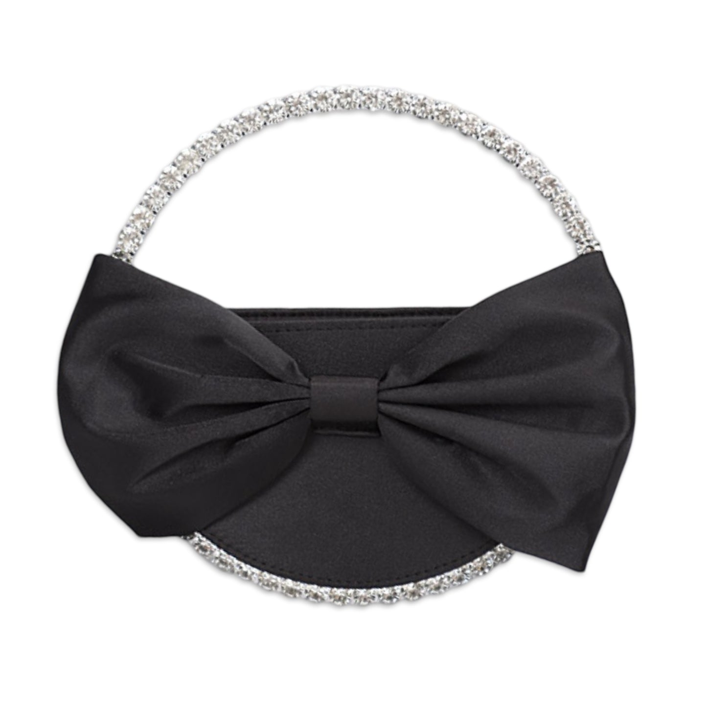 I Came To Slay Satin Handbag - Black