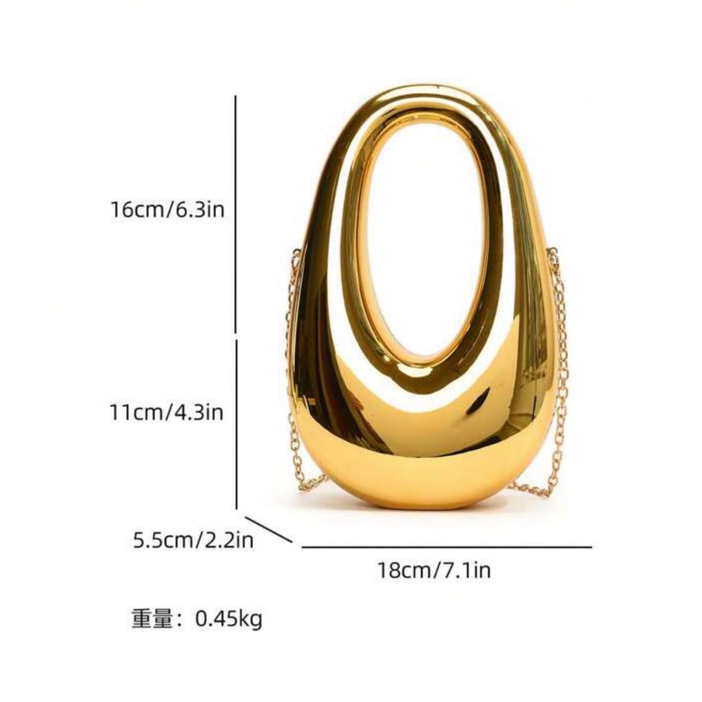 Golden Hour Handbag - Gold