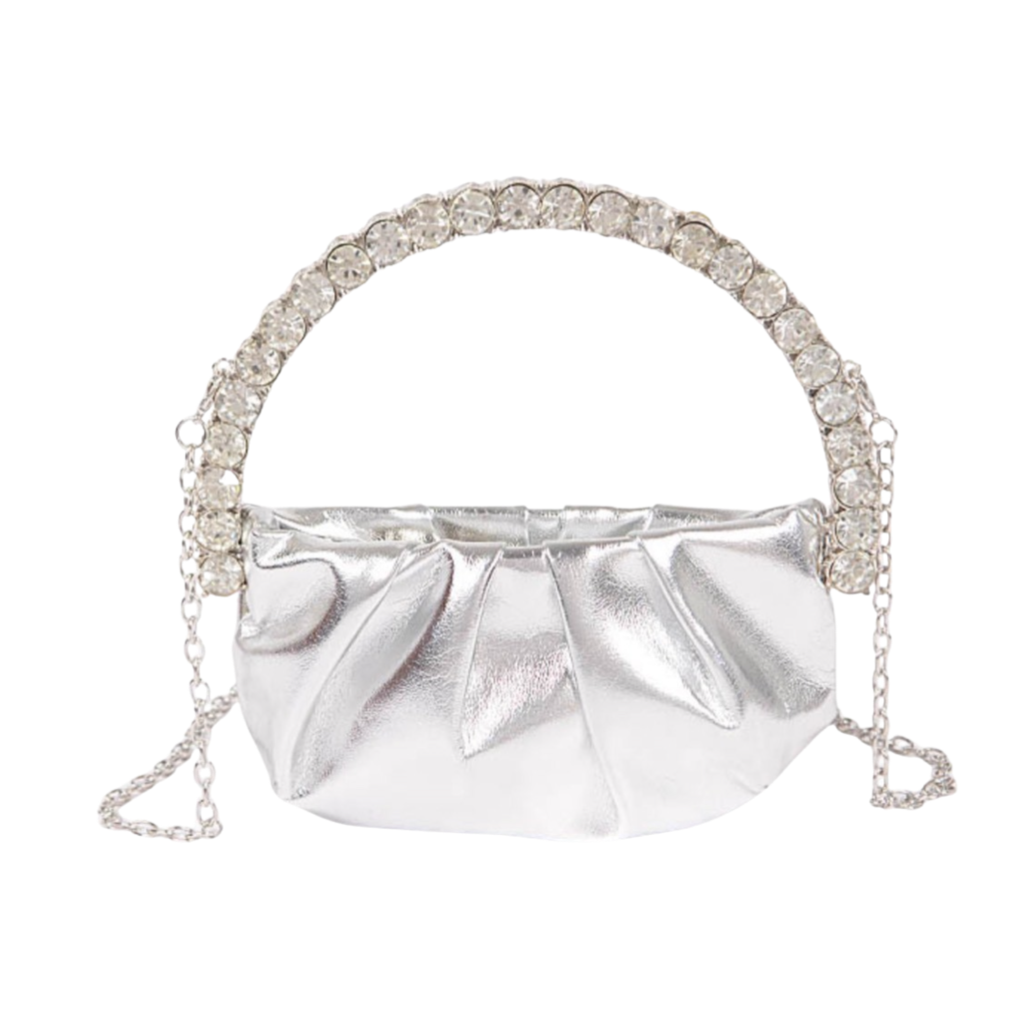 Livin’ Lavish Metallic Mini Handbag - Gold