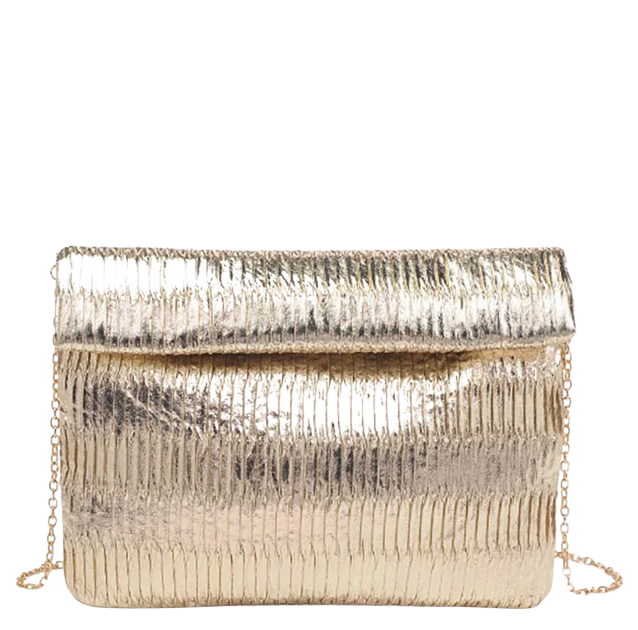 So Sophisticated Clutch - Silver