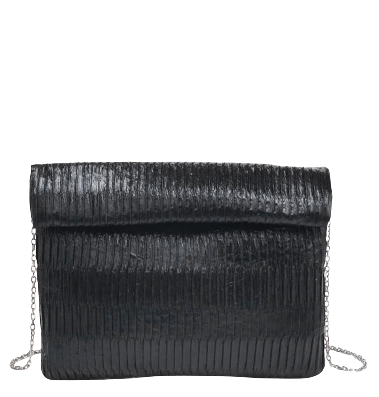 So Sophisticated Clutch - Silver