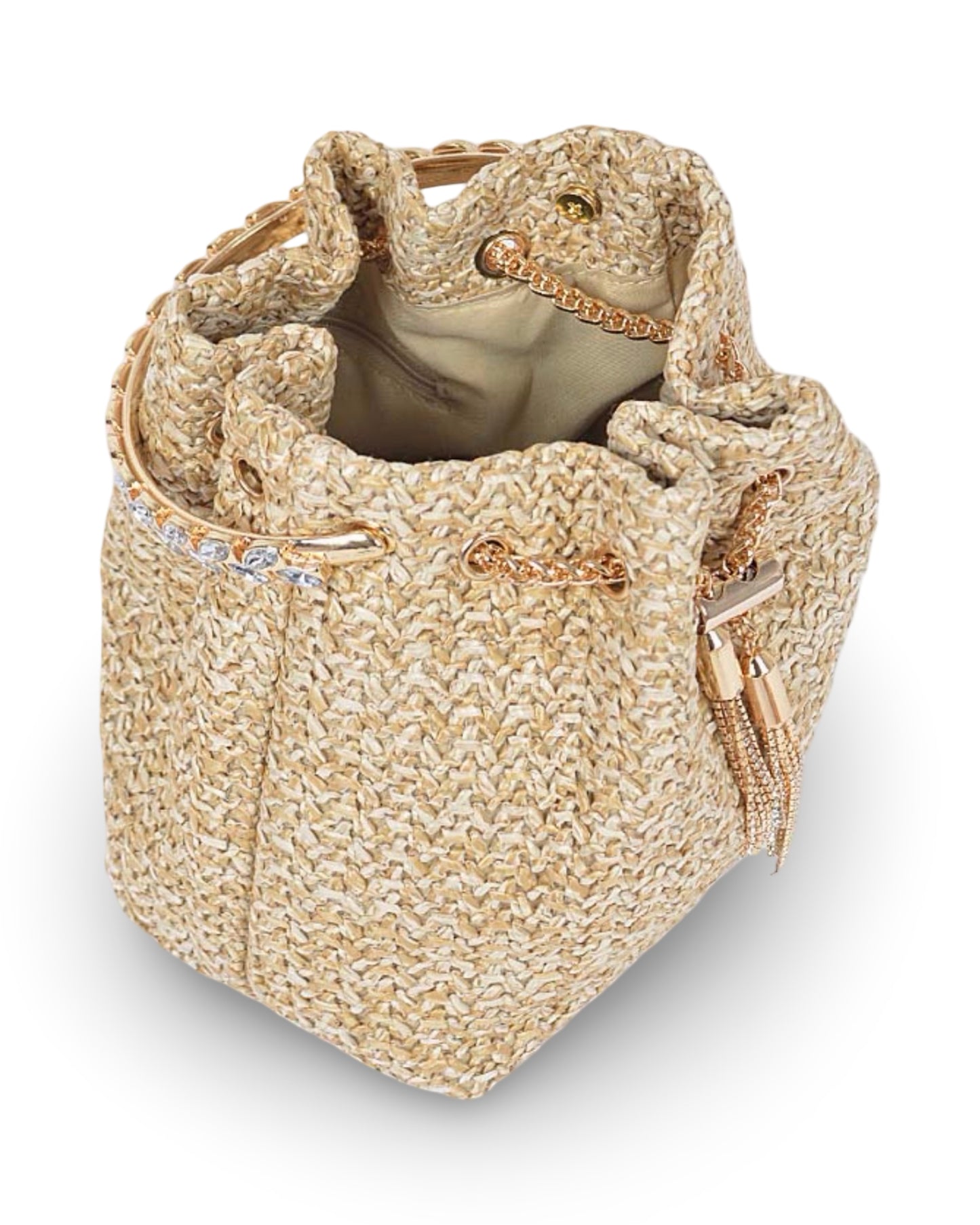 Sand & Stone Bucket Bag - Natural