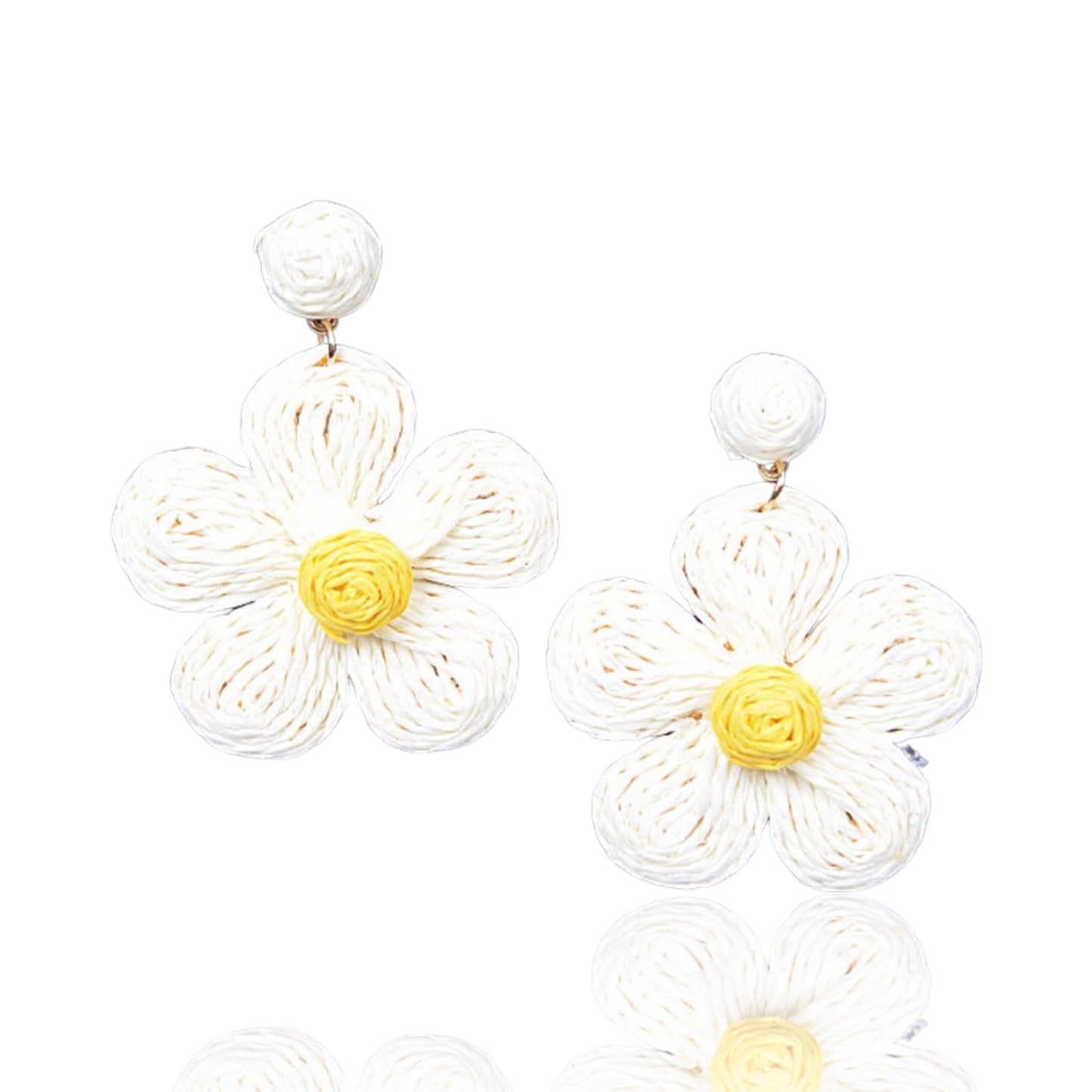 Daisy Gold Plated Earrings