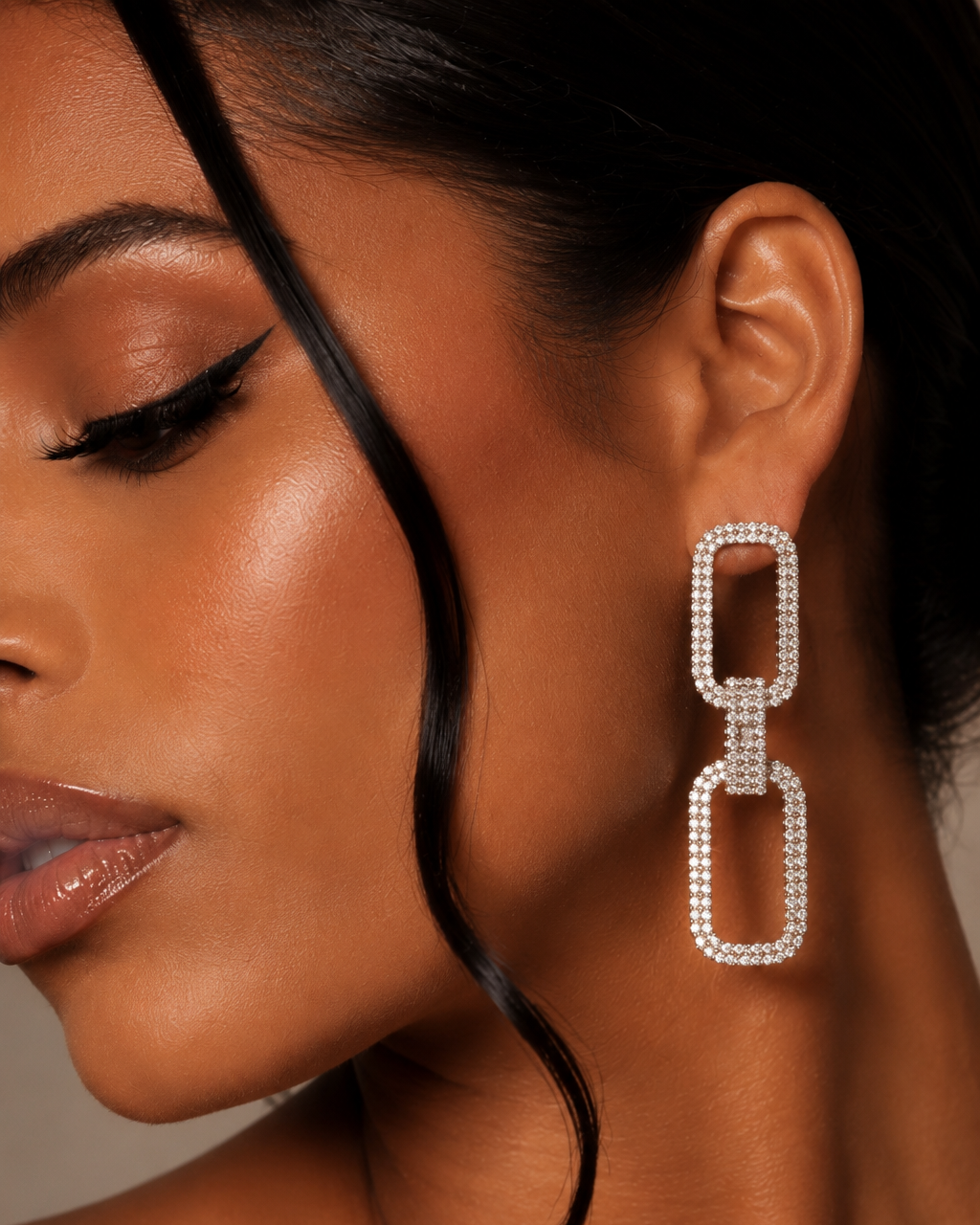 Let’s Link Earrings - Gold