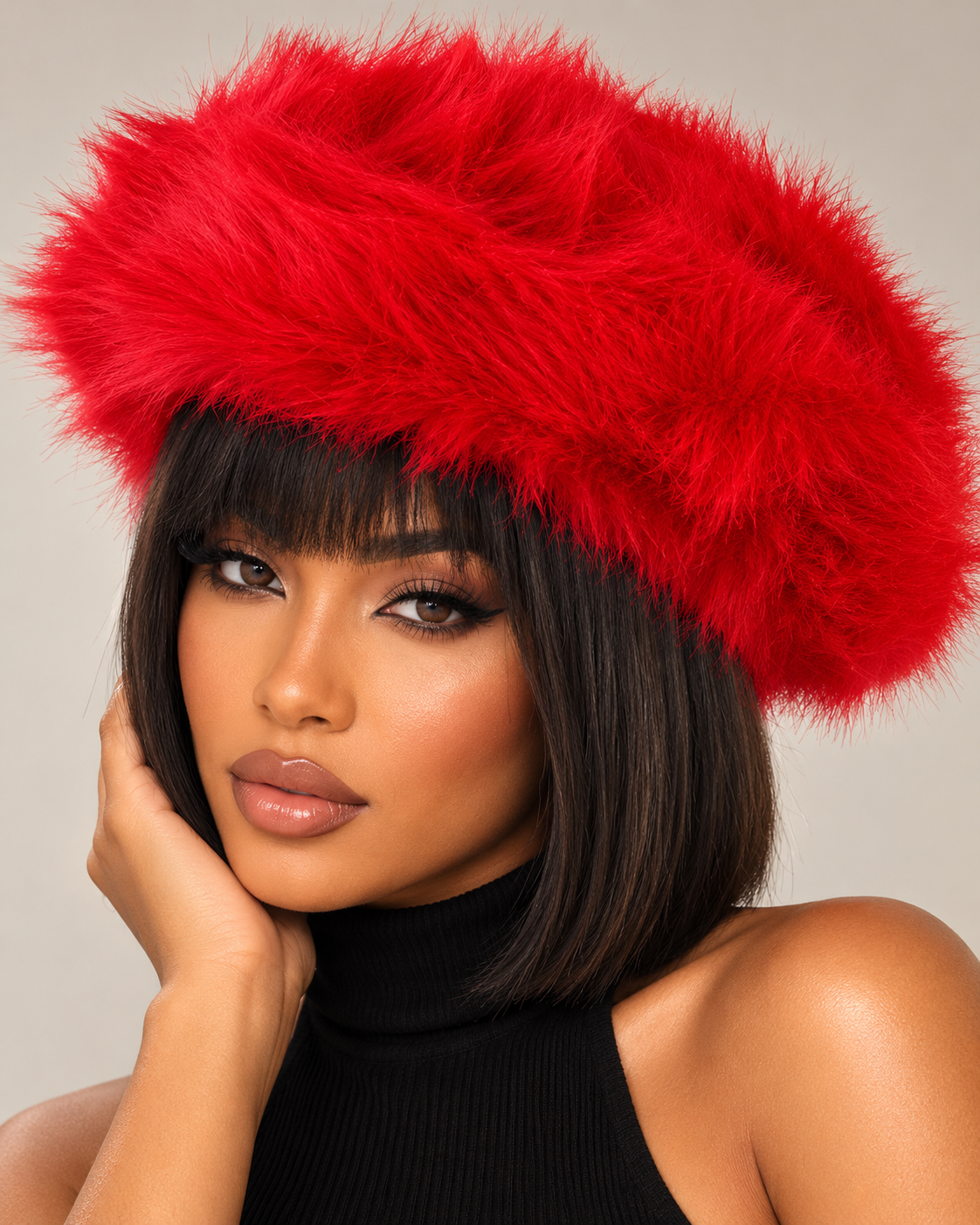 With Love, From Paris Hat - Red
