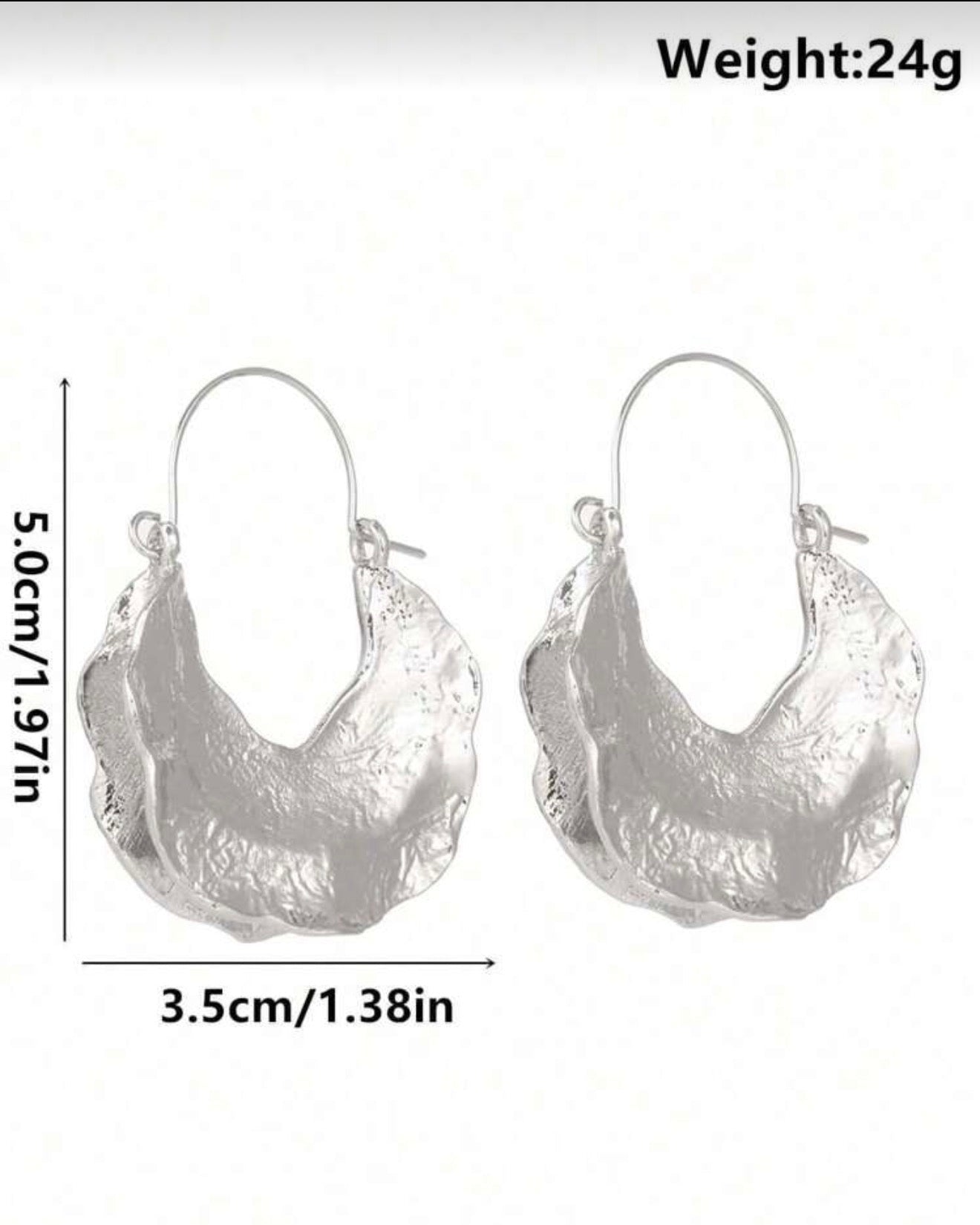 Solana Earrings - Silver
