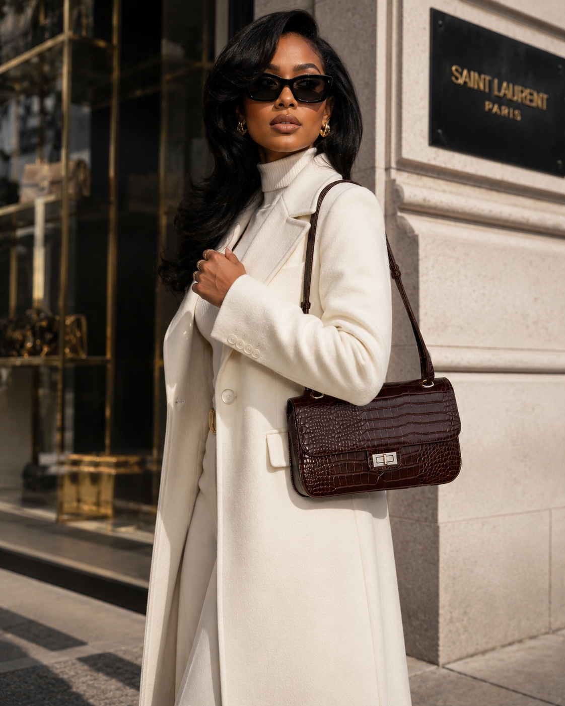 Old Money Shoulder Bag - Brown