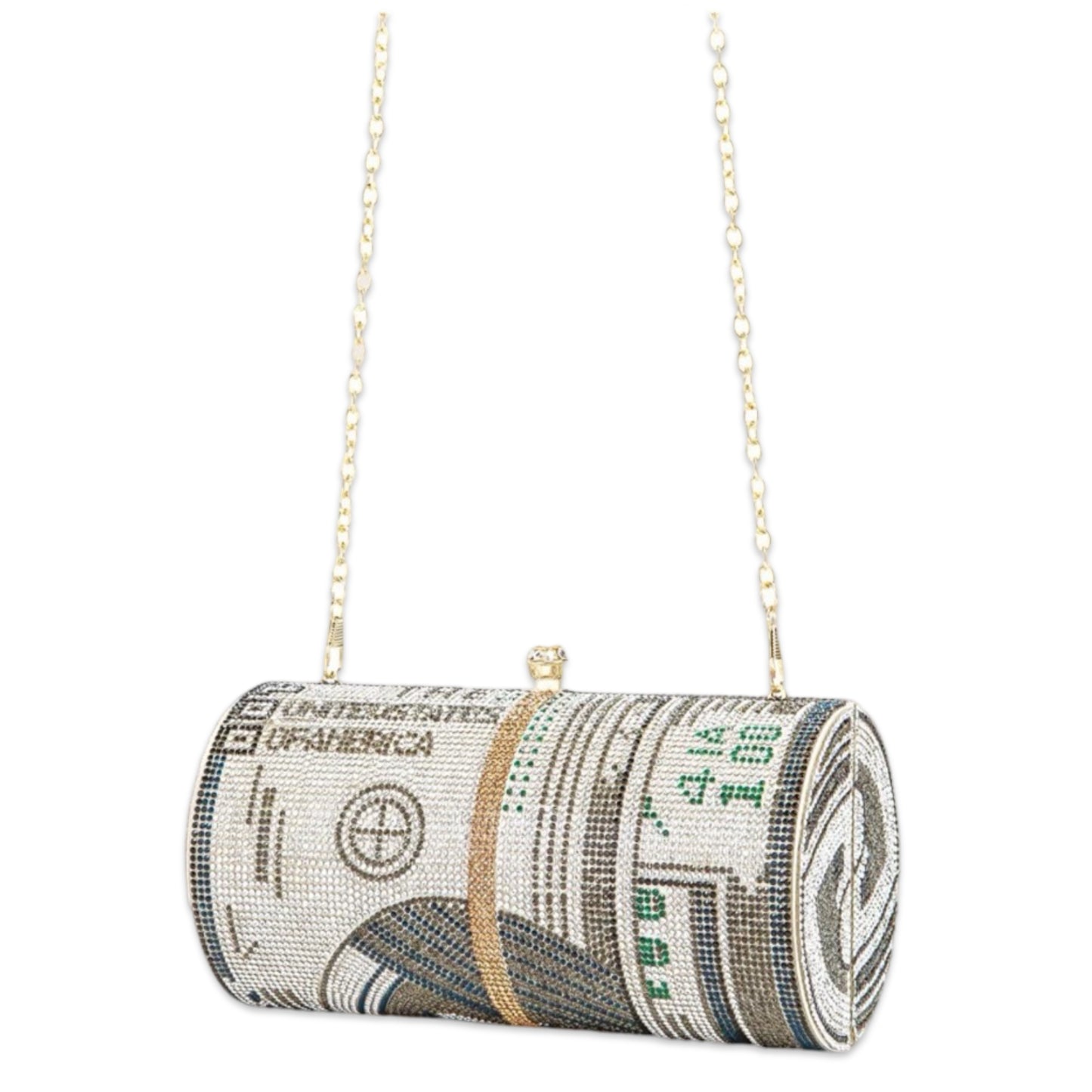 Crystal Bankroll Clutch