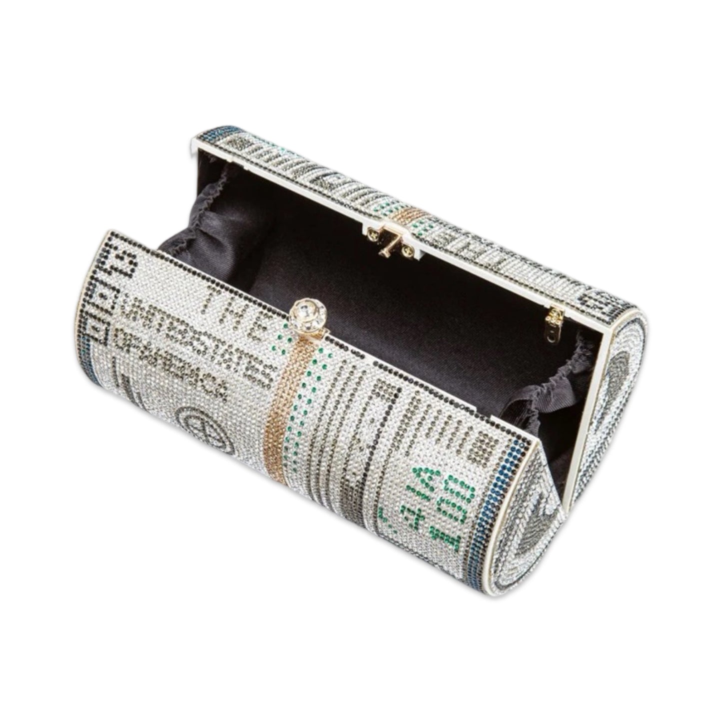 Crystal Bankroll Clutch