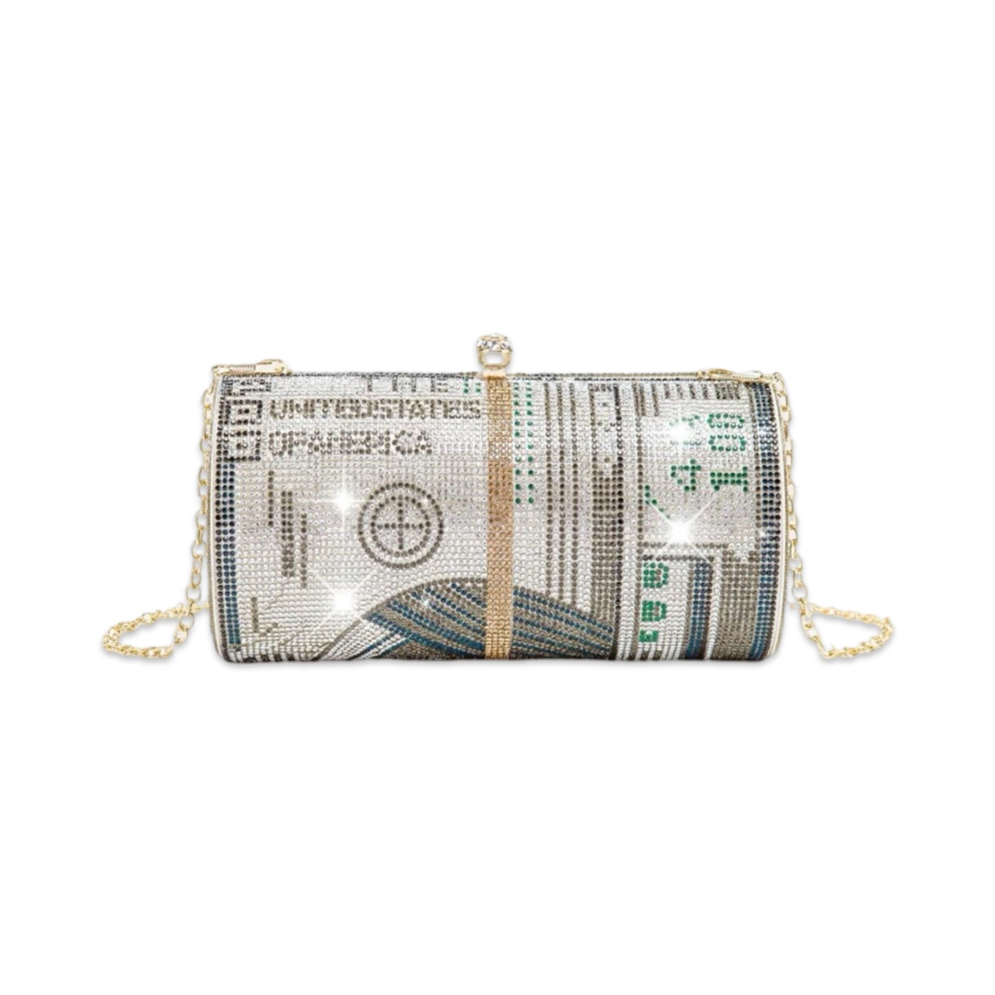 Crystal Bankroll Clutch