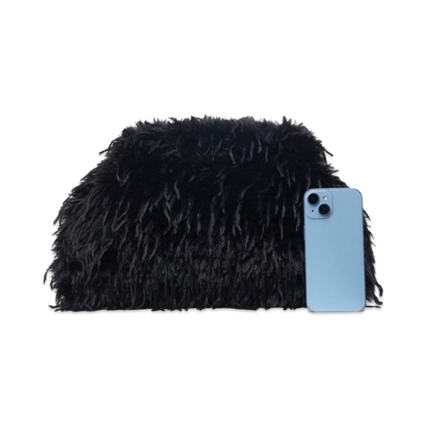 Hold Me Close Clutch - Black