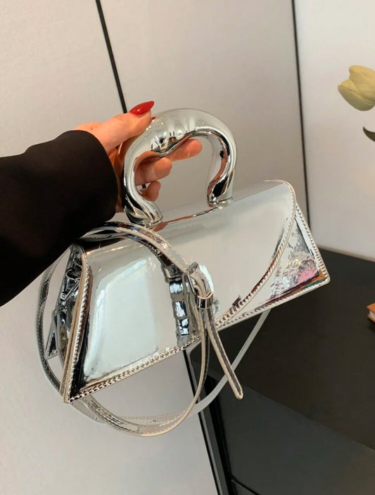 Boss Babe Handbag - Silver