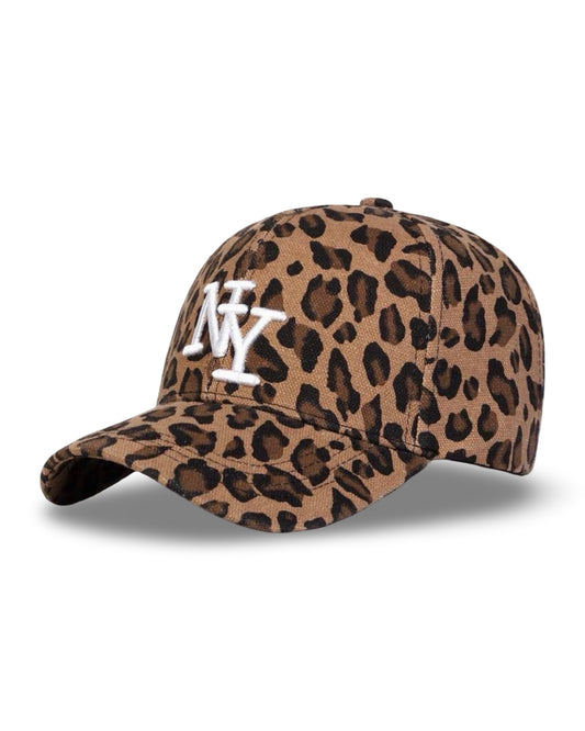 NY Baseball Hat  - Brown