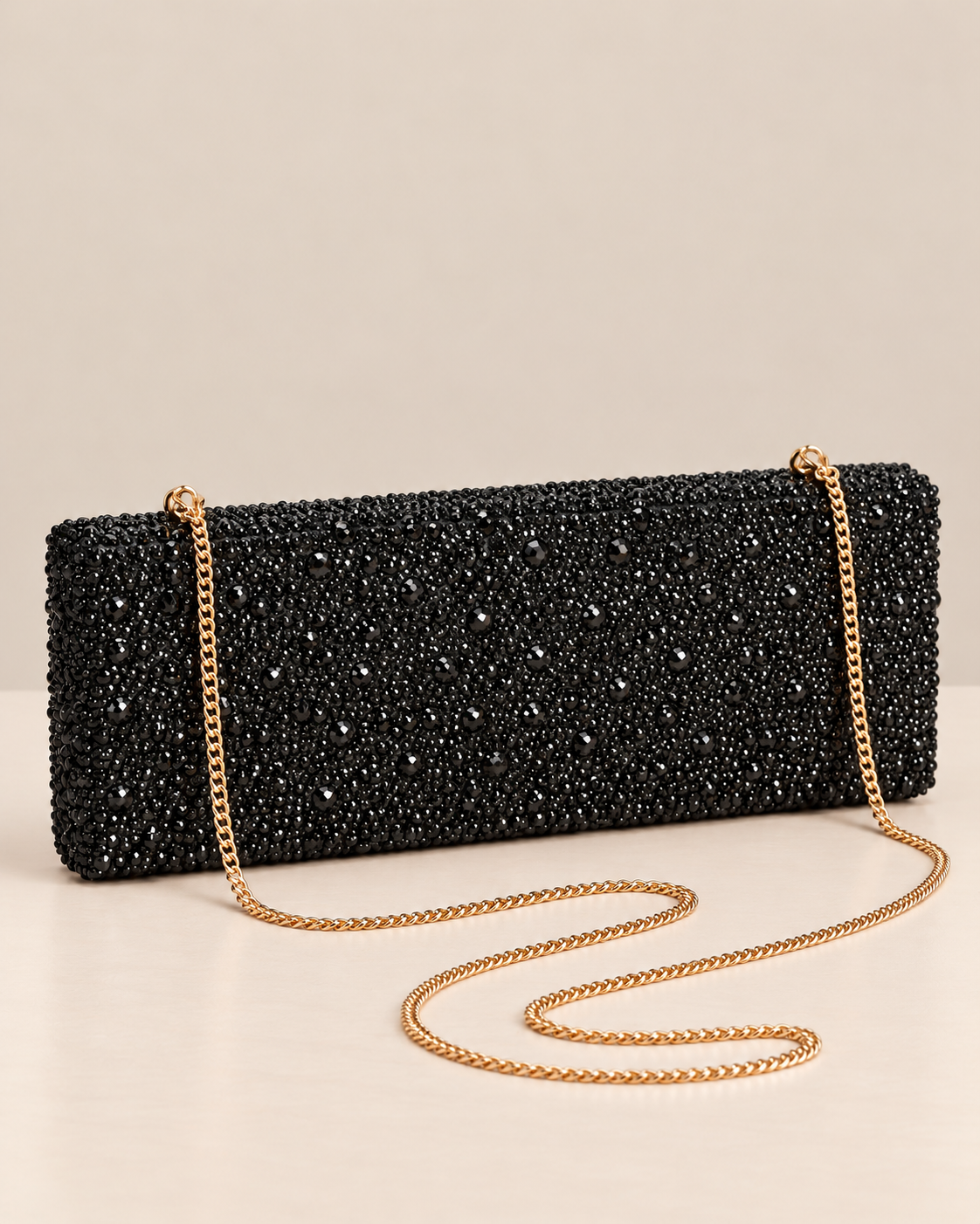 Glitz & Glamour Clutch - Black