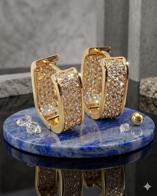 Joya Earrings - Clear