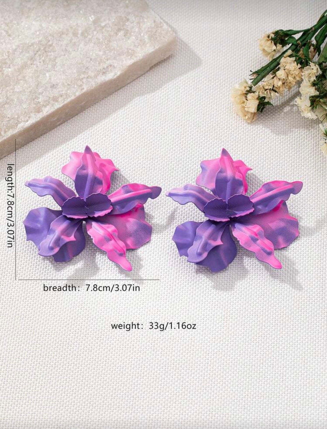 Sweet Escape Earrings - Pink/Purple