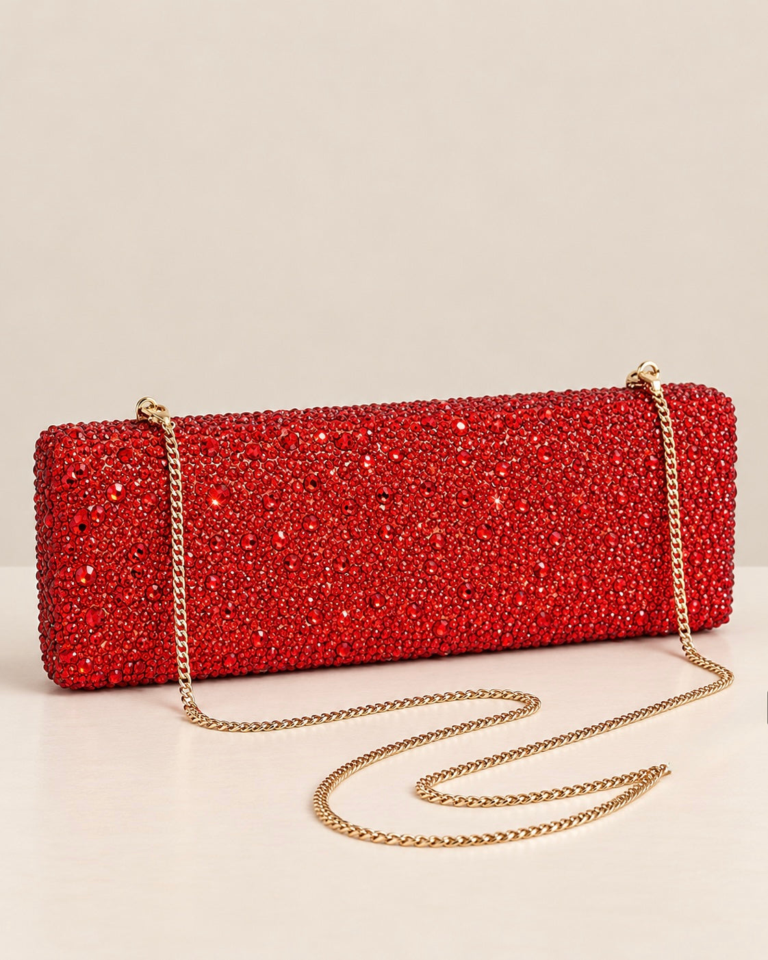 Glitz & Glamour Clutch - Red