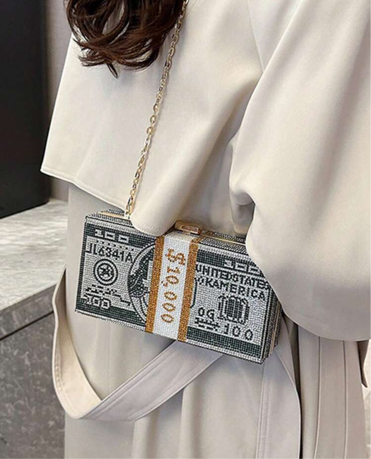 Stackin’ My Money Clutch