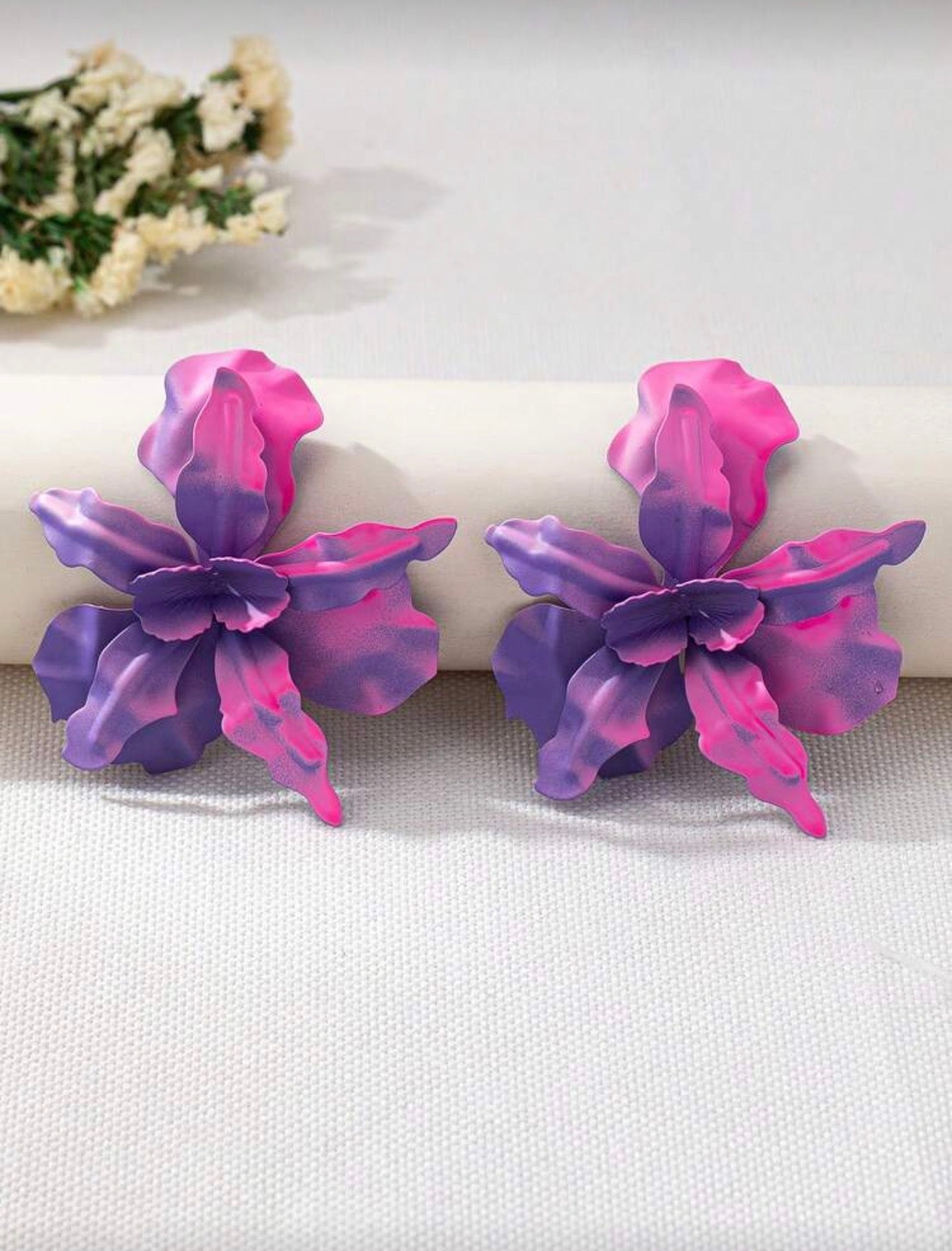 Sweet Escape Earrings - Pink/Purple