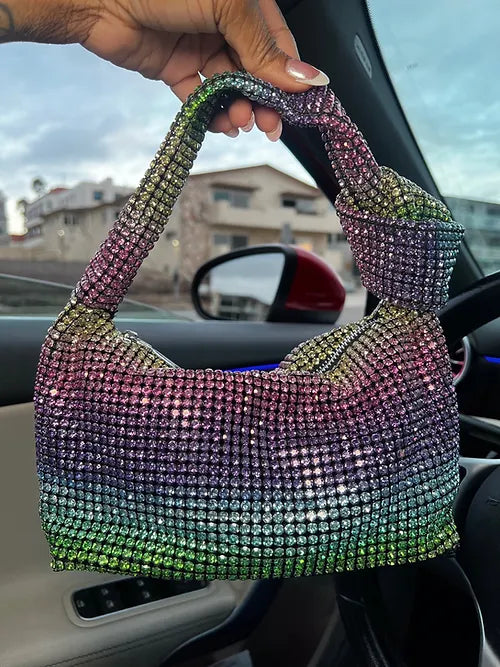 Knot Your Average Girl Handbag - Rainbow