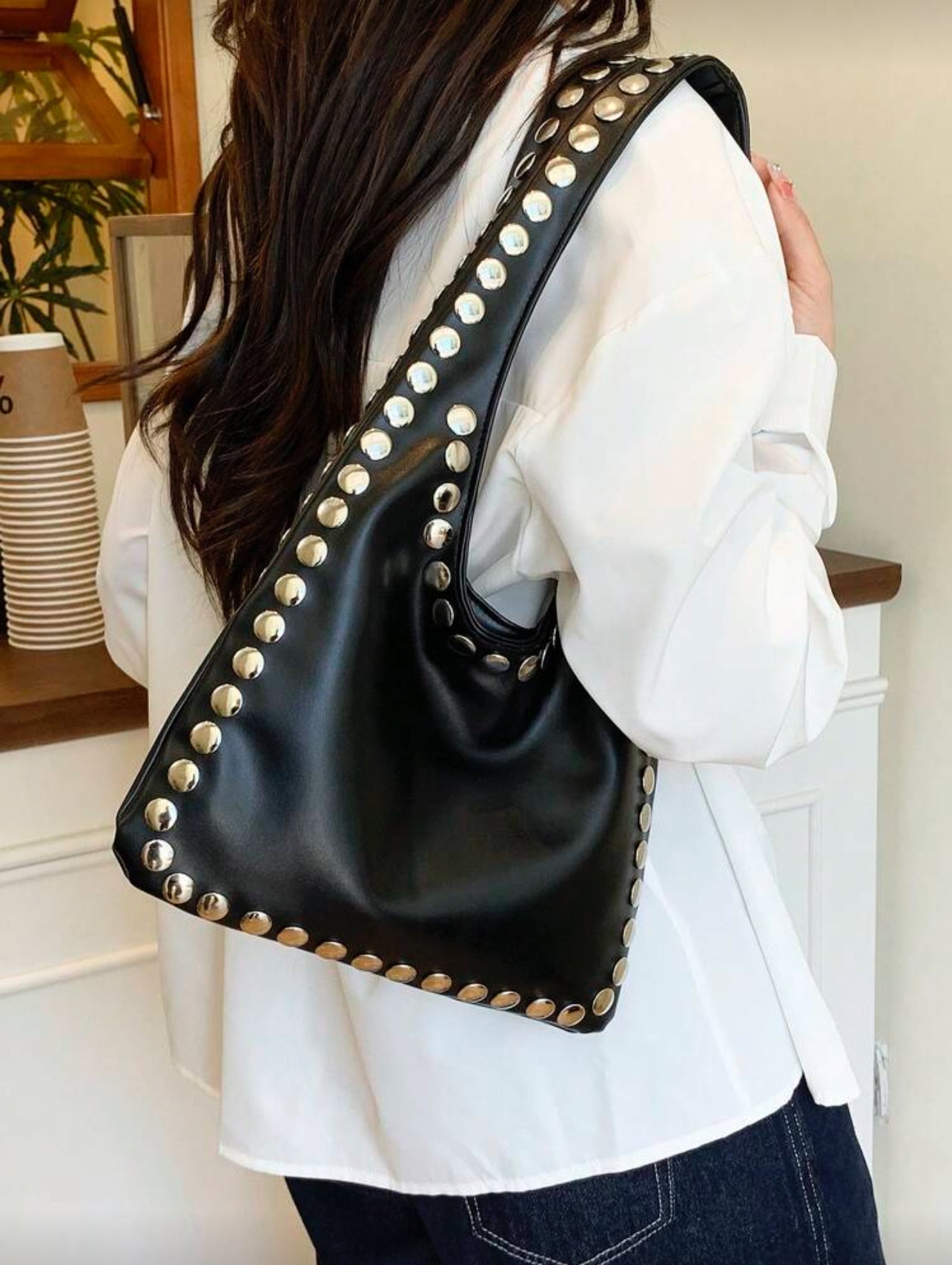 Rock Out Shoulder Bag - Black