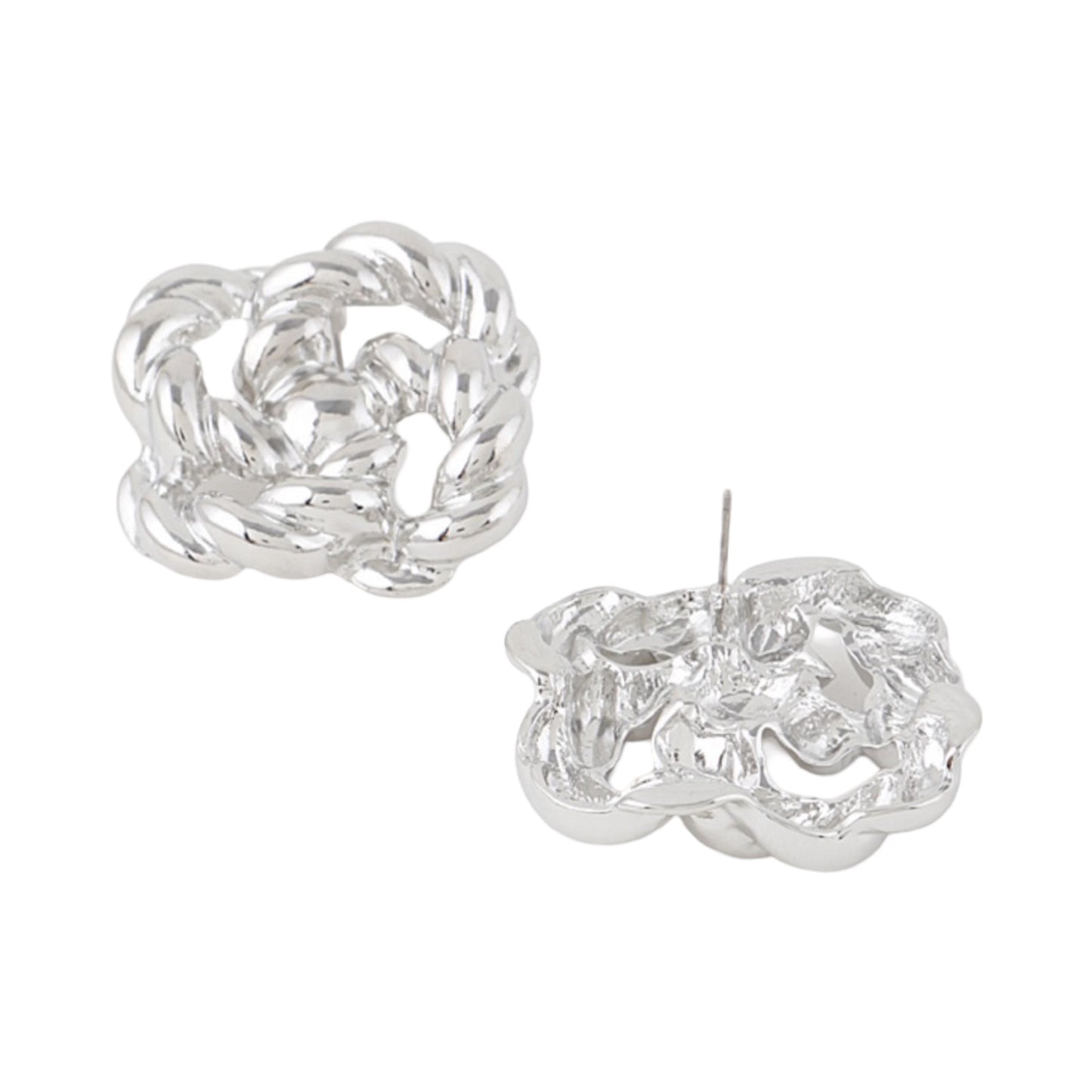 Locked In Earrings - Silver