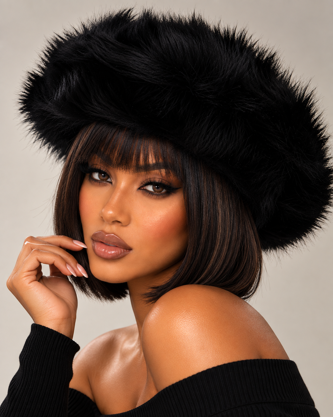 With Love, From Paris Hat - Fuchsia