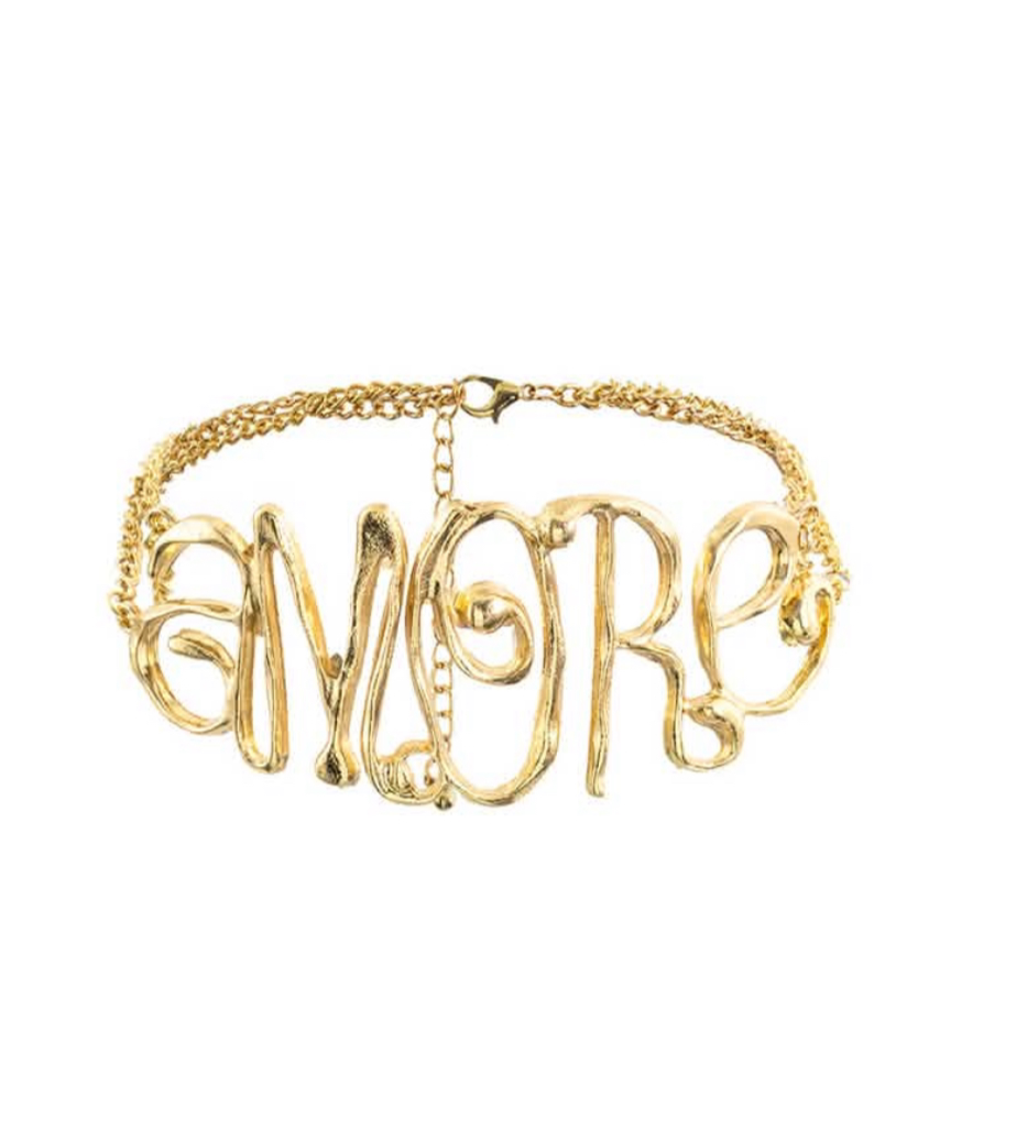 Amore Choker - Gold