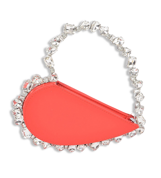 Lovers & Friends Crystal Clutch - Red