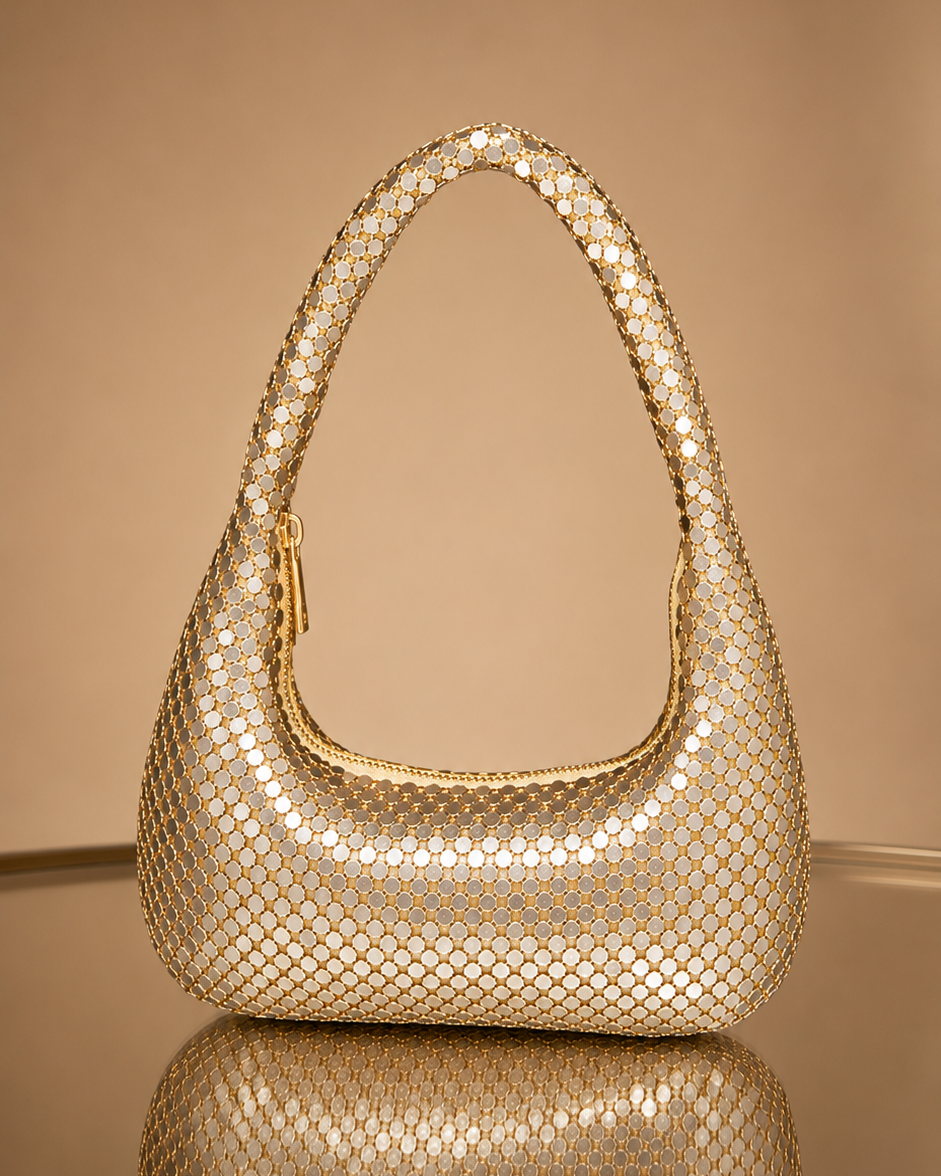 Marilyn Handbag - Gold