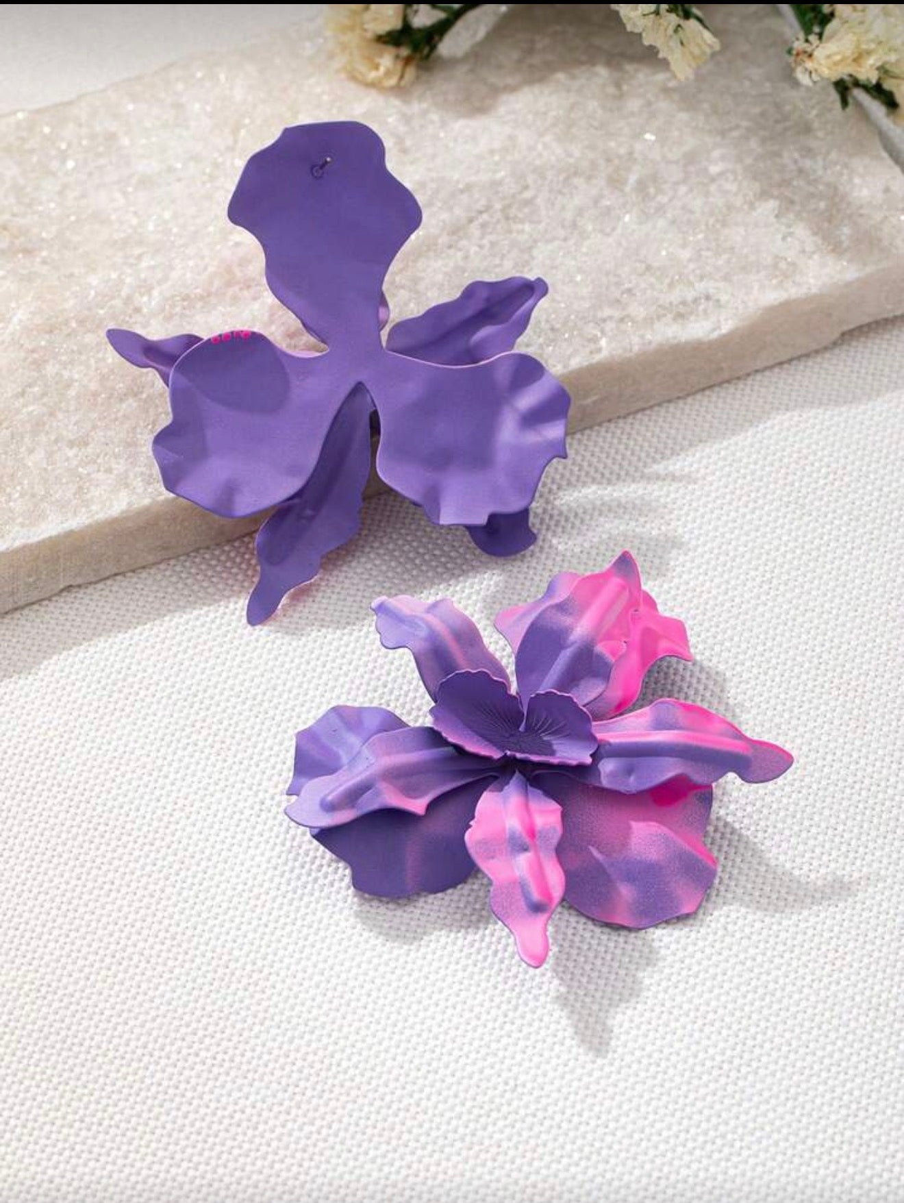 Sweet Escape Earrings - Pink/Purple