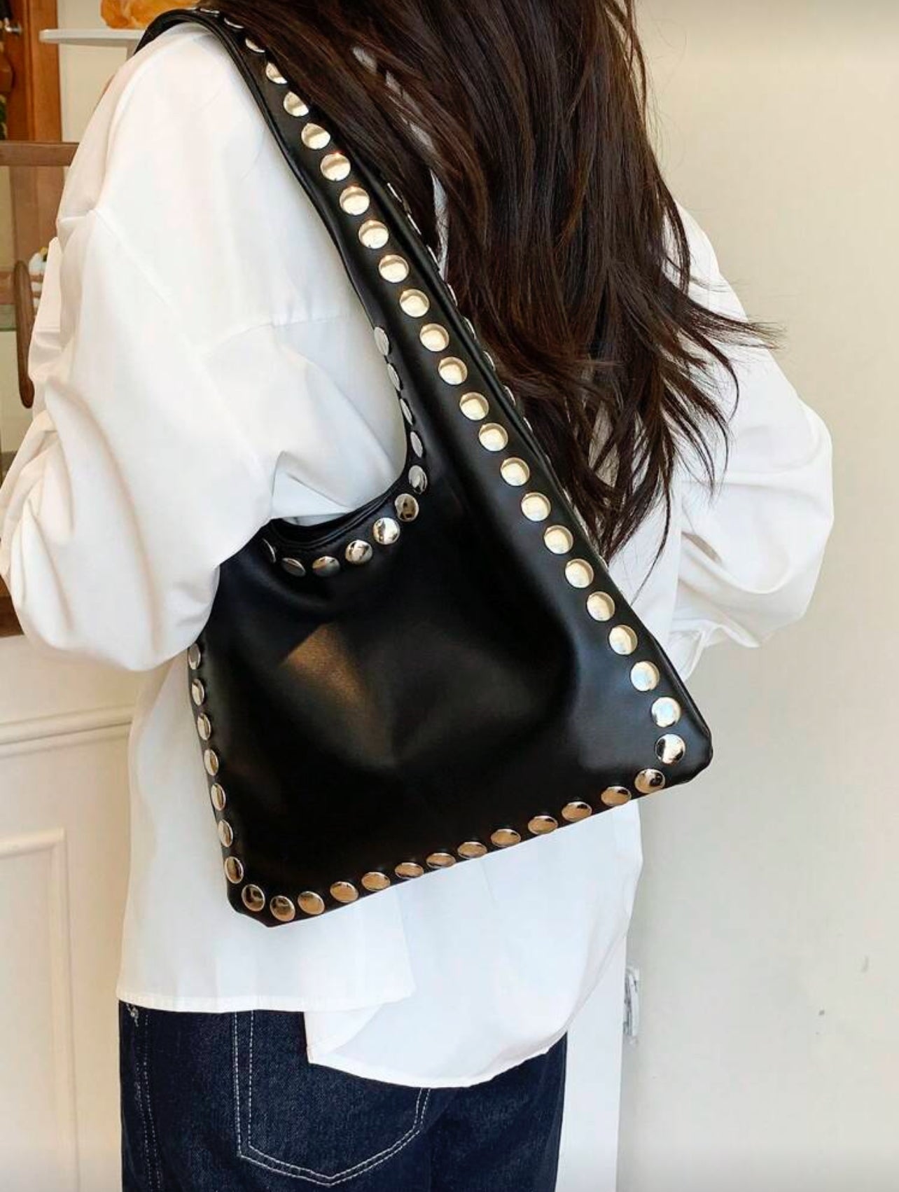 Rock Out Shoulder Bag - Black