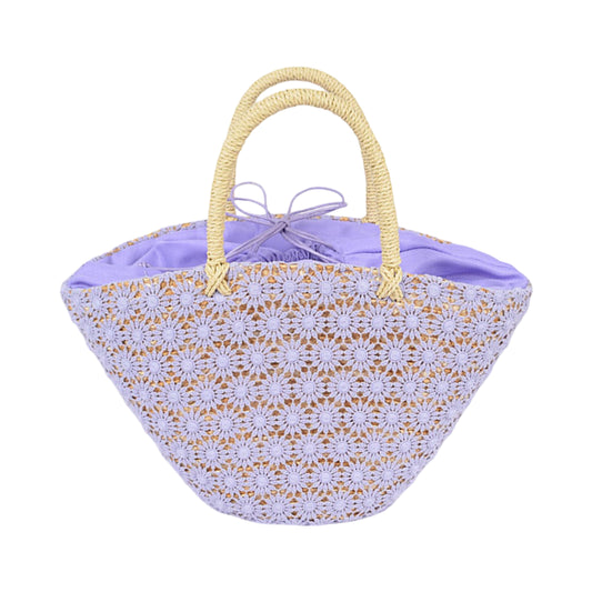 Let’s Getaway Together Beach Bag - Lavender