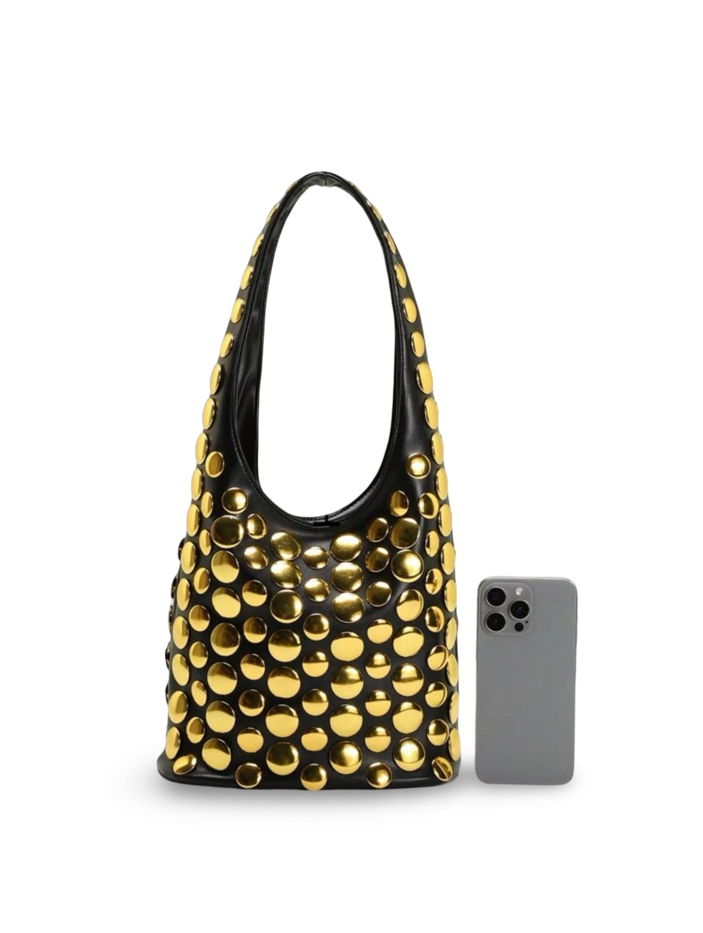 Rock With Me Shoulder Bag - Gold