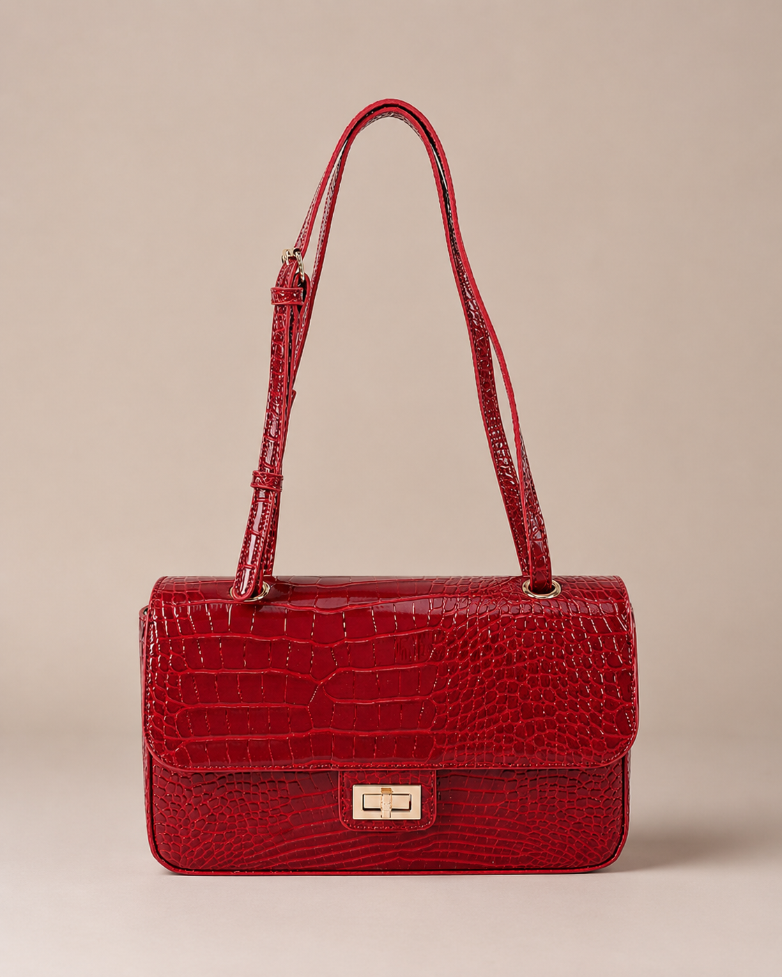 Old Money Shoulder Bag - Red