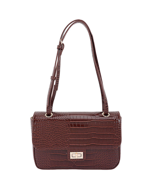 Old Money Shoulder Bag - Brown