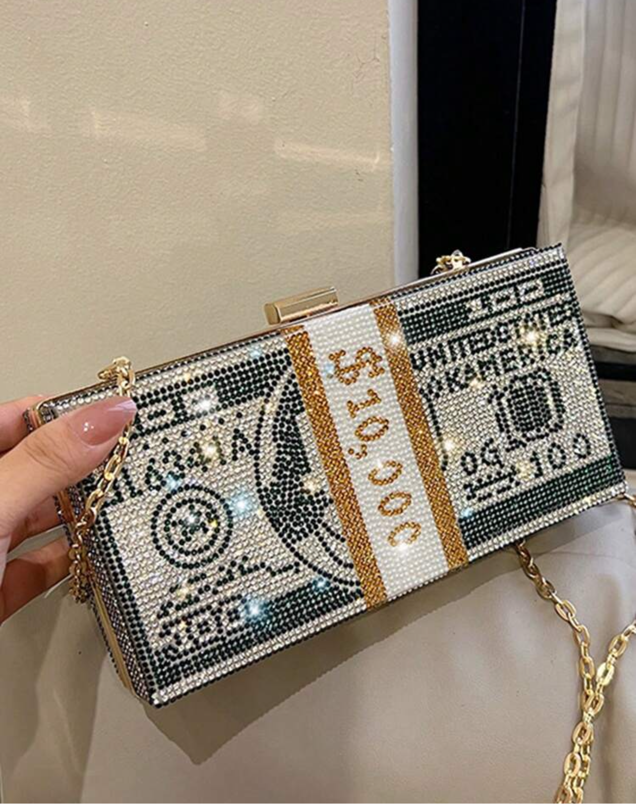 Stackin’ My Money Clutch