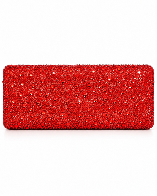 Glitz & Glamour Clutch - Red