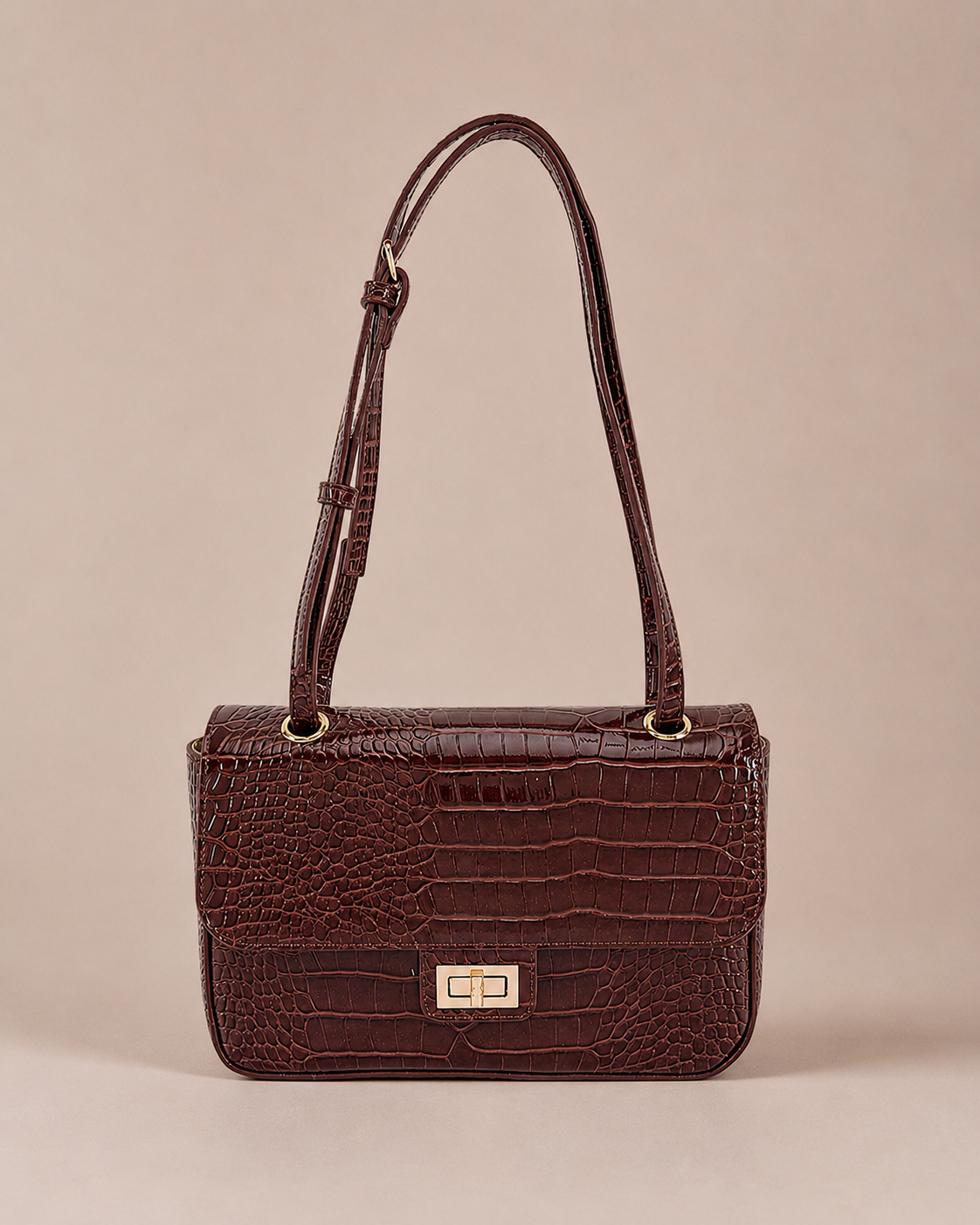 Old Money Shoulder Bag - Brown
