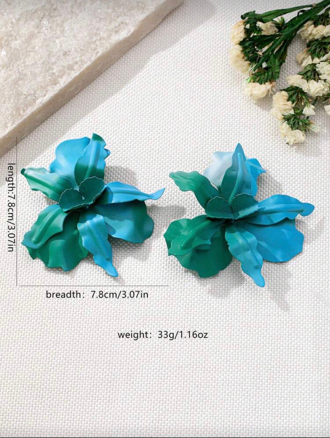Sweet Escape Earrings - Blue/Green