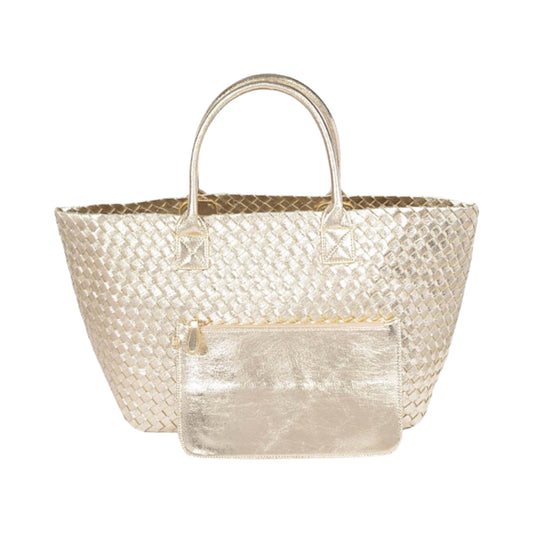 Summer Love Tote Bag - Gold