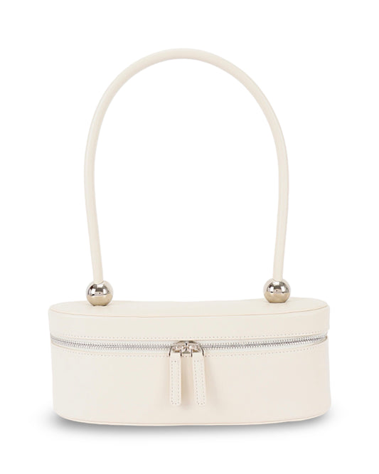 Madison Shoulder Bag -  Cream