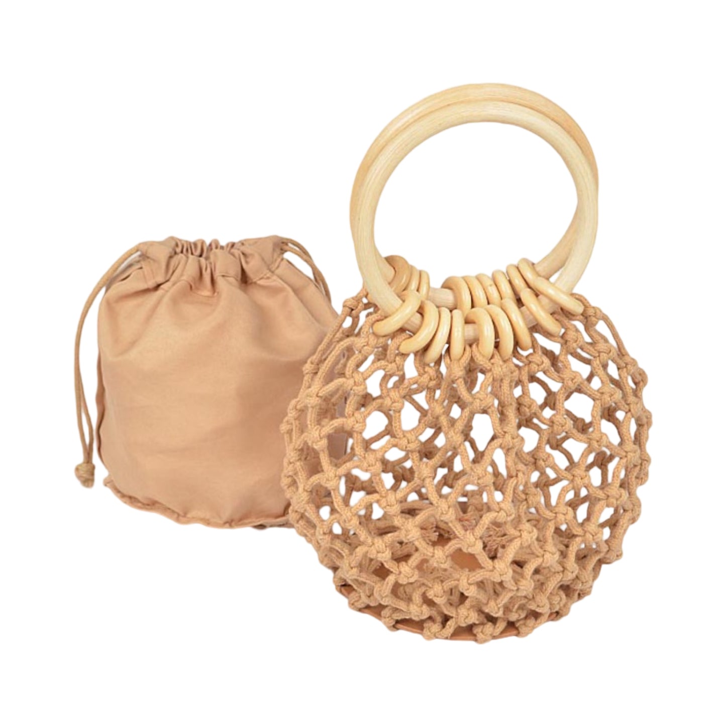 She’s A Catch Mini Handbag - Khaki