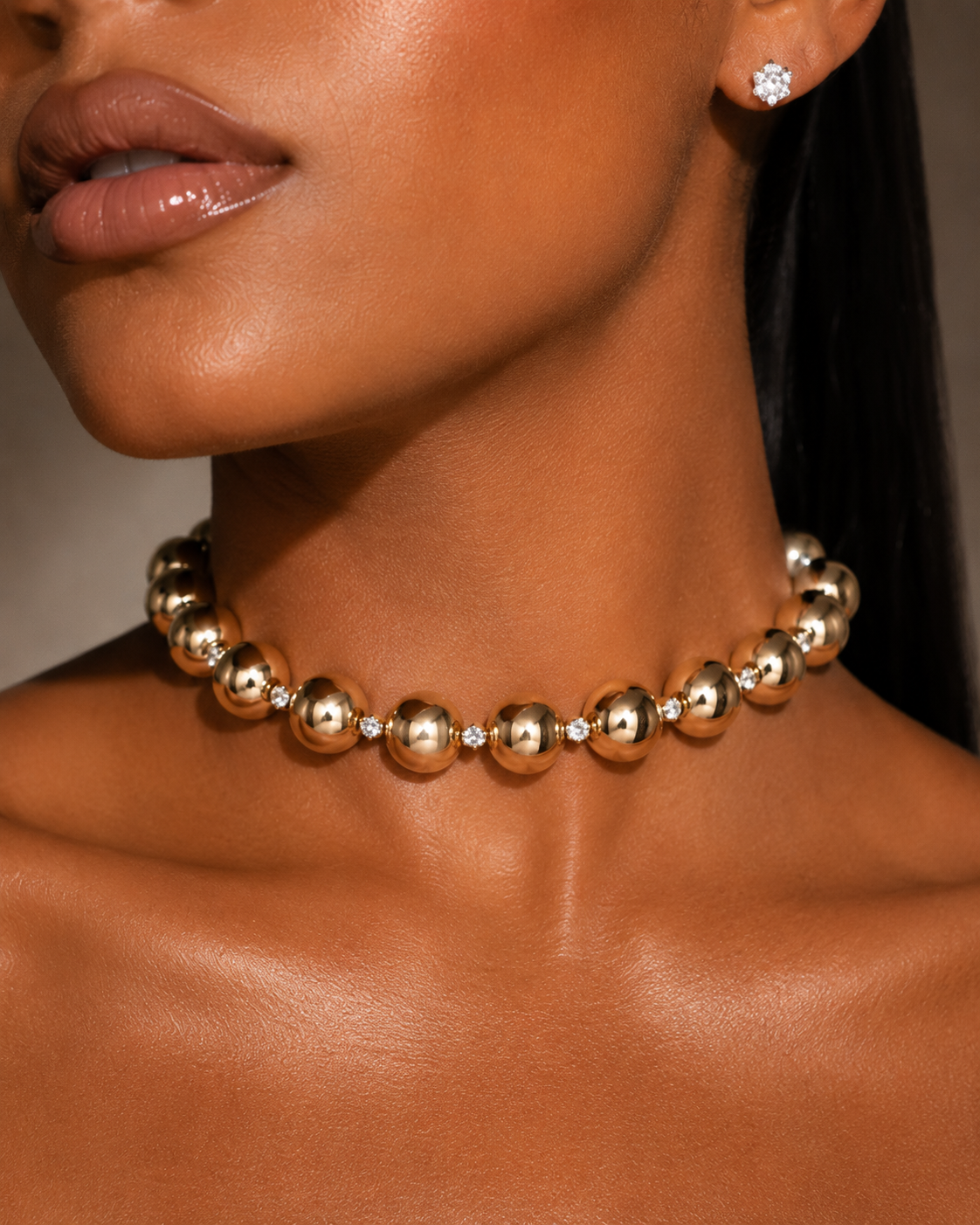 Heiress Choker - Gold